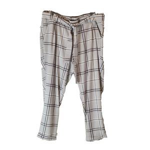 Torrid Pull-On Taper Stretch Crepe High-Rise Tie-Front Pants NWOT